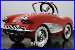 Vintage Mid Century Atomic Modern Jet Space Age Chevrolet Corvette Race Car