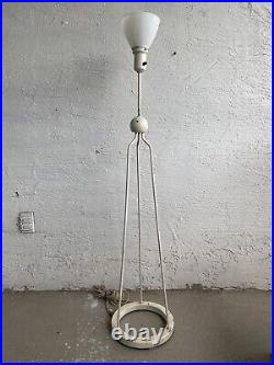 Vintage Mid-Century Atomic Sputnik Wire Pole Floor Lamp Torchiere