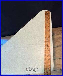 Vintage Mid Century Modern Atomic Triangle Formica Tripod Side Tables 1950s