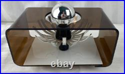 Vintage Mid-Century Plexiglass Acrylic Wall Sconce Lamp Light Vintage Mid-Century Plexiglass Acrylic Wall Sconce Lamp Light