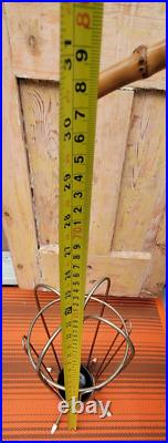 Vintage Mid Century Sputnik Brass Bamboo Atomic Umbrella Stand Holder 50's MCM