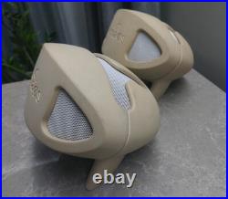 Vintage Pair of Enaos UFO Speakers Space Age Atomic Mid-Century Speacers Vintage Pair of Enaos UFO Speakers Space Age Atomic Mid-Century Speacers