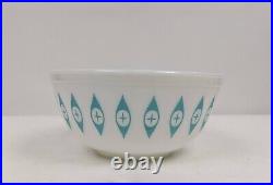 Vintage Pyrex Atomic Eyes Unmarked Bowl
