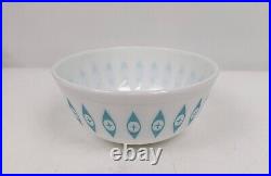 Vintage Pyrex Atomic Eyes Unmarked Bowl