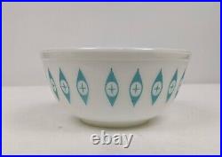 Vintage Pyrex Atomic Eyes Unmarked Bowl