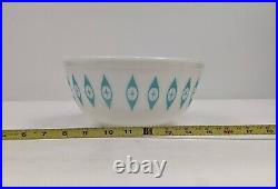 Vintage Pyrex Atomic Eyes Unmarked Bowl