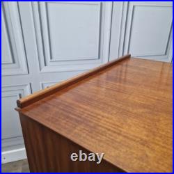 Vintage Retro Mid Century Chest Of 3 Drawers Commode Atomic Legs Teak Scandi