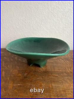 Vintage Royal Haeger Mid-century Modern Atomic Pottery Green 318h