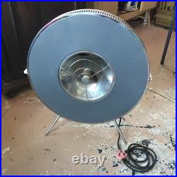 Vintage Sofono Space Master Heater Sputnik Atomic Grey Mid Century Working