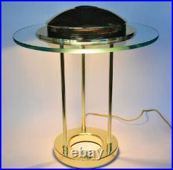 Vintage Sonneman For George Kovacs MID Century Modern Atomic Saucer Lamp Dimmer