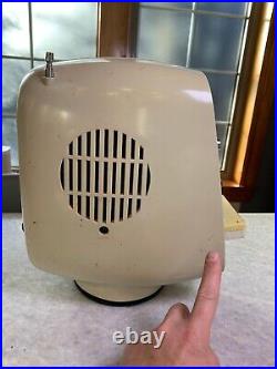 Vintage Space Age Atomic Mid Century Modern Egg Radio 8 Track Player NEW BELT