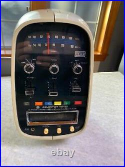 Vintage Space Age Atomic Mid Century Modern Egg Radio 8 Track Player NEW BELT
