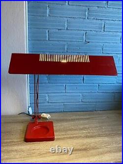 Vintage Space Age Lamp Design Atomic Light Mid Century Desk Office Table Pop Art
