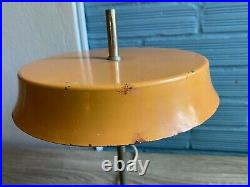 Vintage Space Age Lamp Design Atomic Light Mid Century Table Pop Art Metal