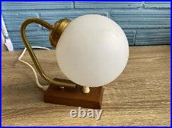 Vintage Table Lamp Mid Century Modern Design Bedside Night Light Sputnik Atomic