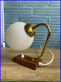 Vintage Table Lamp Mid Century Modern Design Bedside Night Light Sputnik Atomic