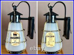 Vtg NOS 1950's-1960's Mid Century Atomic Lightolier Sconce Wall Light Fixture
