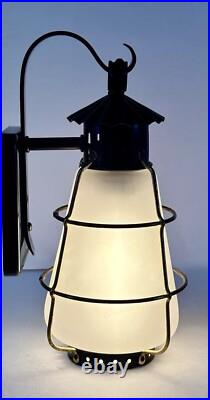 Vtg NOS 1950's-1960's Mid Century Atomic Lightolier Sconce Wall Light Fixture