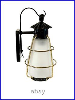 Vtg NOS 1950's-1960's Mid Century Atomic Lightolier Sconce Wall Light Fixture