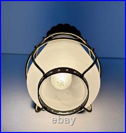 Vtg NOS 1950's-1960's Mid Century Atomic Lightolier Sconce Wall Light Fixture