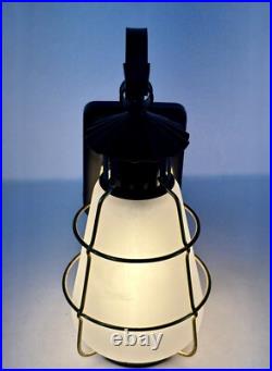 Vtg NOS 1950's-1960's Mid Century Atomic Lightolier Sconce Wall Light Fixture